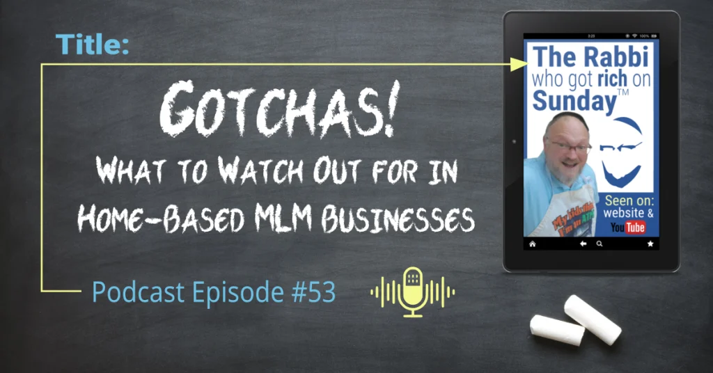 The featured image for podcast episode #53 by The Rabbi Who Got Rich On Sunday