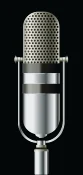 This microphone icon is meant to represent a podcast episode